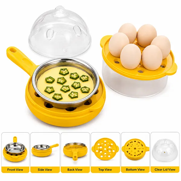 HEATING 2 LAYER MULTIPAN COOKWARE