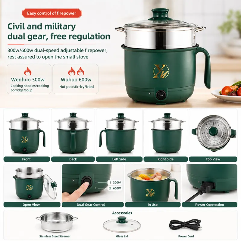 Singel Layer Mini Cooking Hot Pot