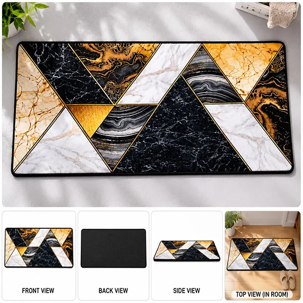 Carpet Set Kitchen Rugs Decoration (1 pcs Set new)