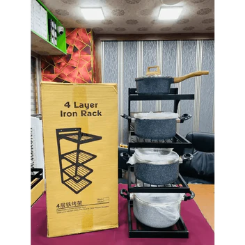 4 Layer Iron Oven Rack