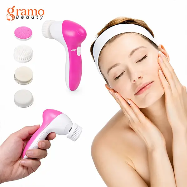 Beauty Care Massager 5 in 1 Facial Cleansing Brush