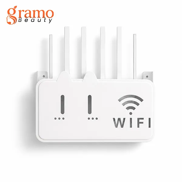 1PC Wall Hanging Wireless Wifi Router Shelf Storage Box ABS Plastic