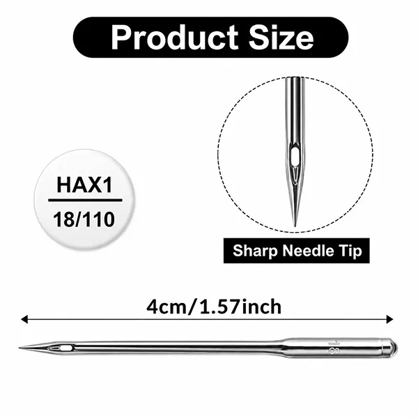Sewing Machine Needles Universal Sizes Heavy Duty Sewing Machine